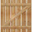Volets espacés de 5 3/8 po avec barre en Z, cèdre rouge de l'Ouest TimberCraft (par paire)-36421312-36421331