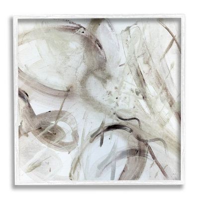 " Contemporary Beige Abstract Composition " by Susan Jill