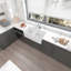 33'' L Single Bowl Fireclay Kitchen Sink