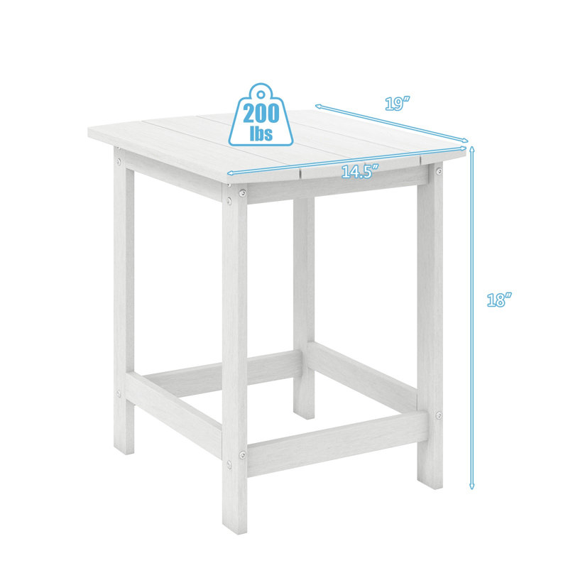 Table d'appoint en polypropylène Versa