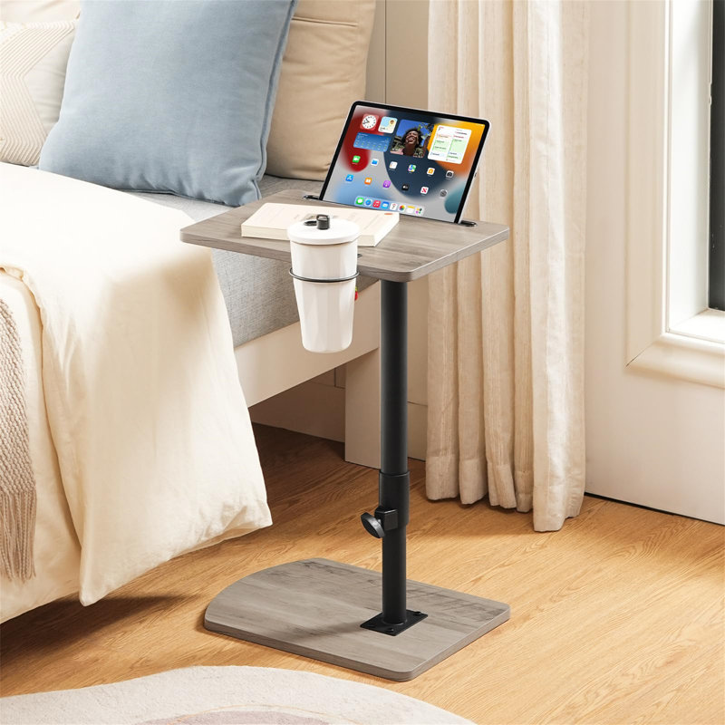 C Table End Table, Grey
