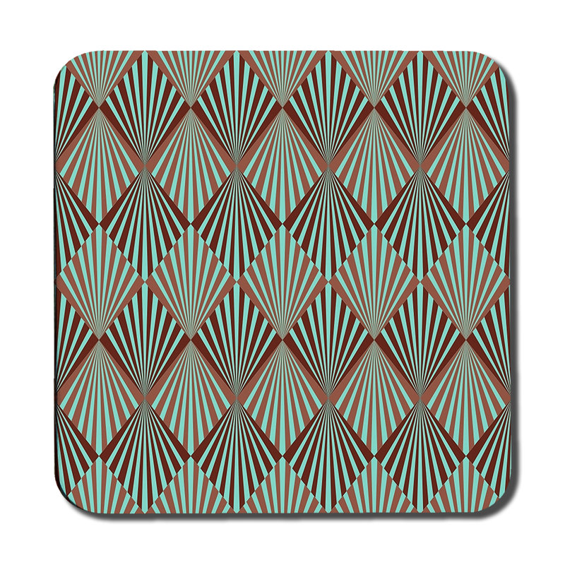 Square 6 Piece Coaster Set
