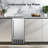 Northair Commercial Under Counter Nugget Ice Maker Machine, 66lbs/day, Bulit-in Freestanding Ice Maker