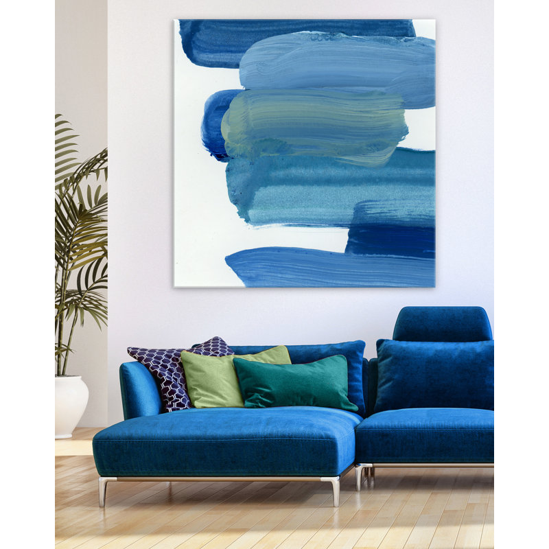 "Nautical 9" par Katie Ré Scheidt, H 25 po x l 24 po, Toile tendue