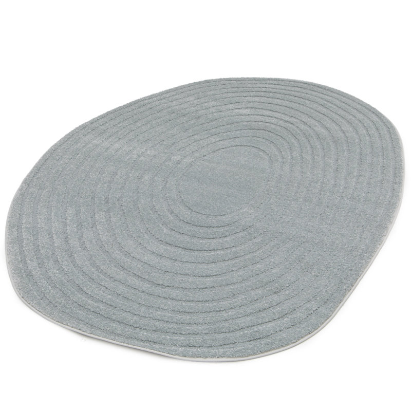 Oval Abstract Area Rug, Oval 200 x 290 cm