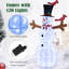 Le bonhomme de neige de Noël Aisle® 4,8 pi avec 120 lumières DEL pliables