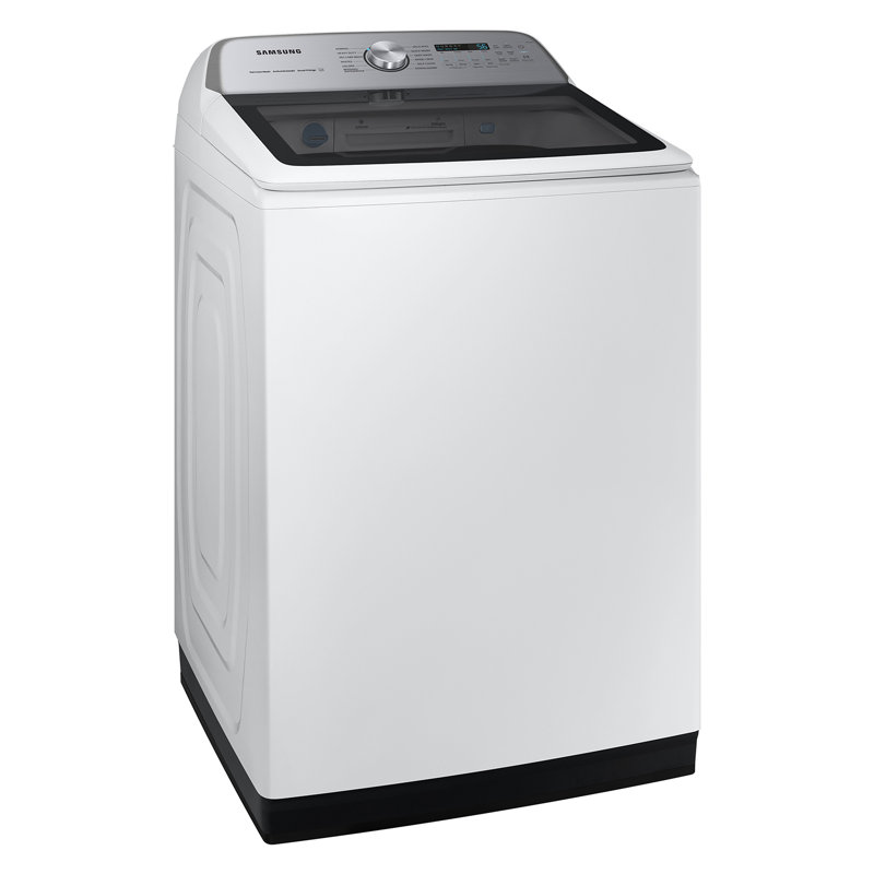 Samsung 5.5 cu. ft. Extra-Large Capacity Smart Top Load Washer with Super Speed Wash, White