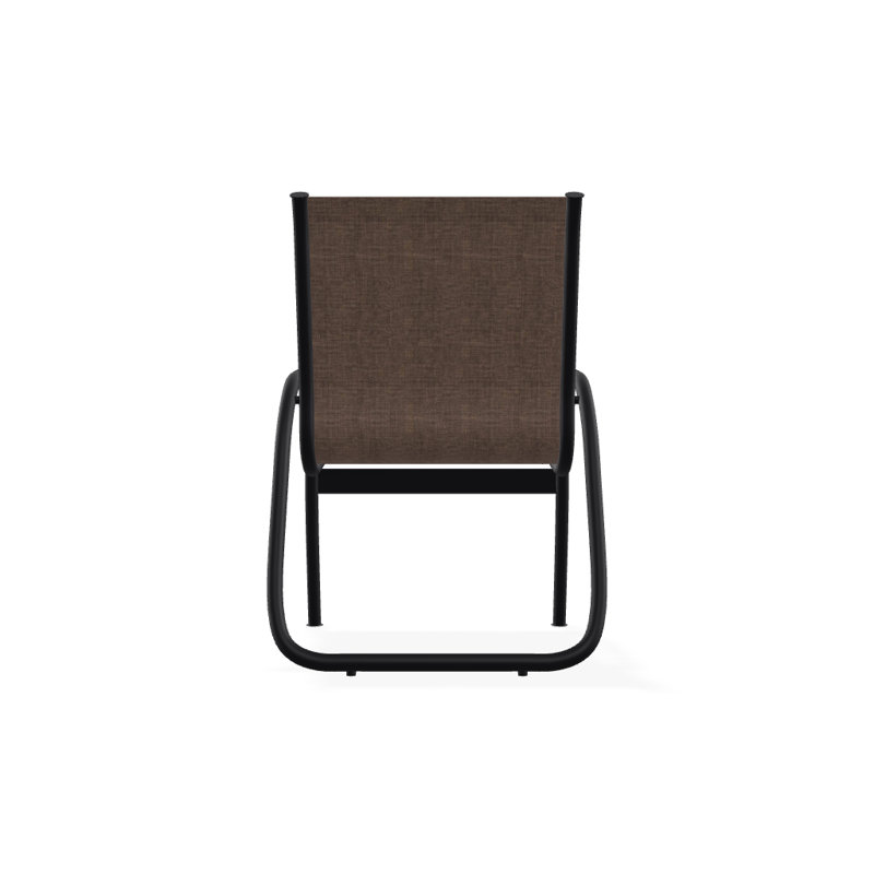 Fauteuil de patio Gardenella, Moka Sunbrella®, Noir texturé