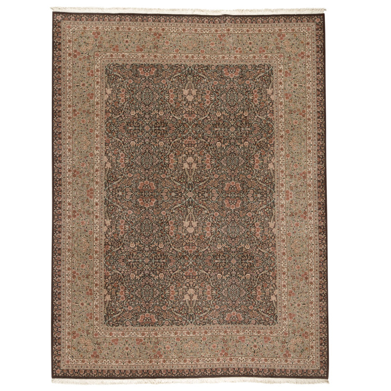 Handmade Wool Oriental Area Rug