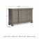 Commode 9 tiroirs Azema