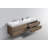 Parsonage 79.125'' Double Bathroom Vanity with Acrylic Top