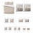 Shellabrate Natural Cotton Comforter Set  8 Piece-109897597