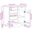 Solid Wood Rectangle Accent Cabinet-2088408624