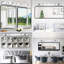 Applique murale moderne pour salle de bain à DEL 7 lumières et acrylique à intensité variable 42 W, 100 à 120 V, meuble-lavabo 6000 K-515571707-515571705-515571680