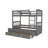 Haileyrose Kids Twin Over Twin Bunk Bed with Trundle-628459720