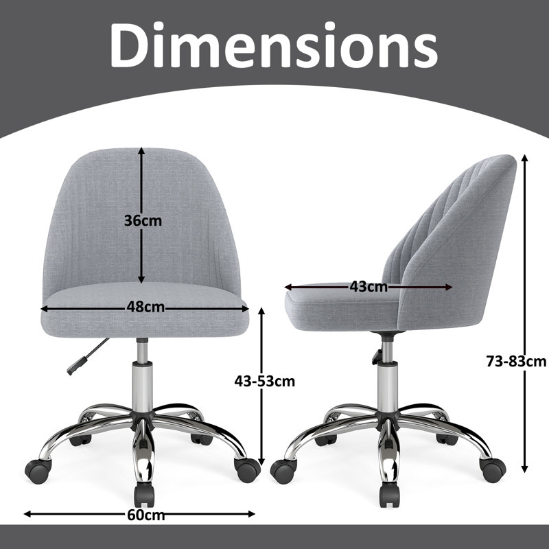 Office Chair, Grey