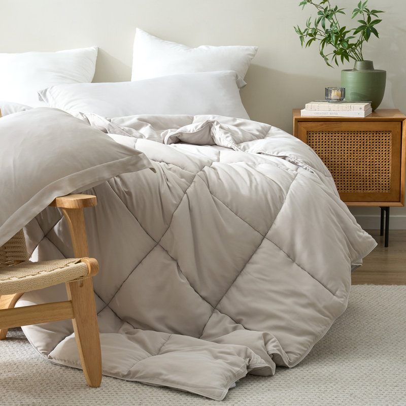 Hot Days Cool Nights - Coma Inducer Oversized Comforter Set - Tracing Gray, King
