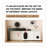 74.8"Modern minimalist cream-style chest of drawers and dressing table with a vanity mirror