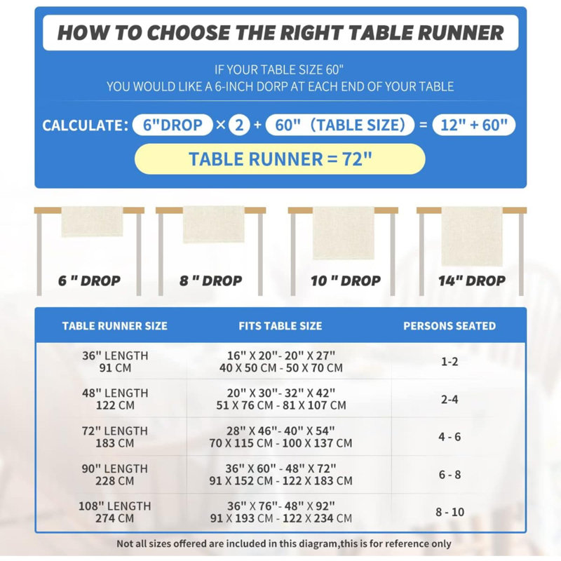 Chae Runner Polyester Blend Table Runner, Beige, 48" x 13"