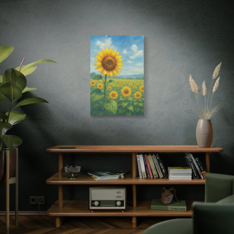 Aaroon Single Picture Frame Print on Canvas, 91.44 cm H x 60.96 cm W