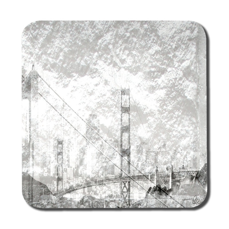 Square 6 Piece Coaster Set