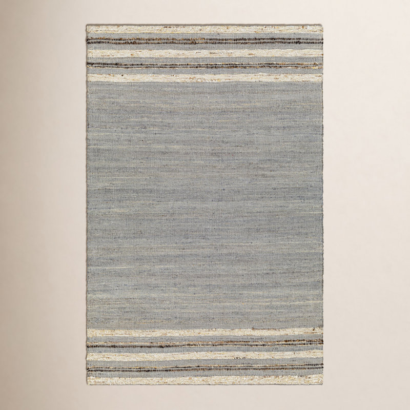 Bowry Area Rug in Gray, Rectangle 2' x 3'