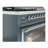 ILVE Nostalgie II Series Noblesse 48 inch Dual Fuel Range 5 Sealed Burners, Griddle, Frenchtop (Glass Door)-112295567-112295570-112295572