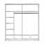 Tengan 2 Door Manufactured Wood Wardrobe-23170720