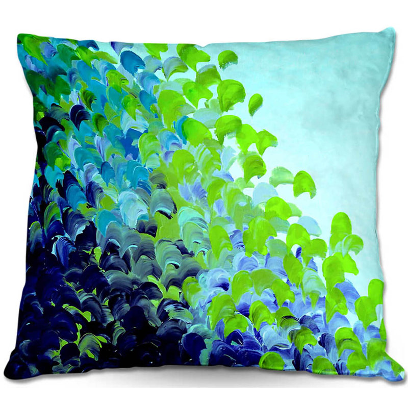 Floral Reversible Throw Pillow, 20" x 20"