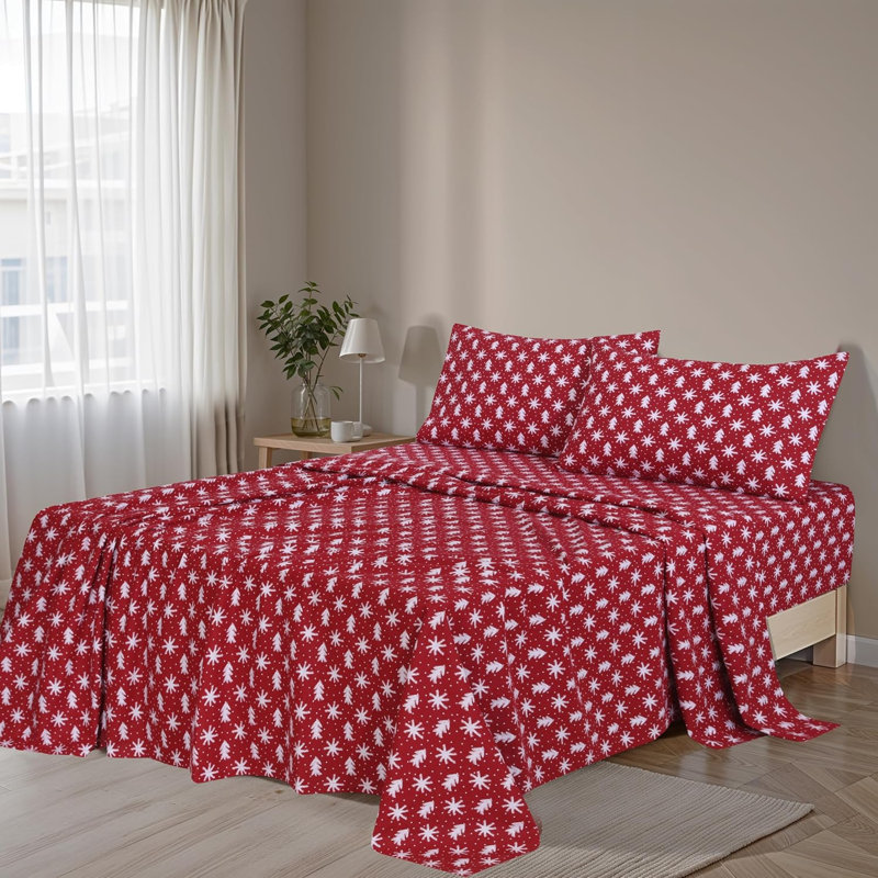 Sheet Set, King Sheet Set with 4 additional pieces, Arctic Wolf