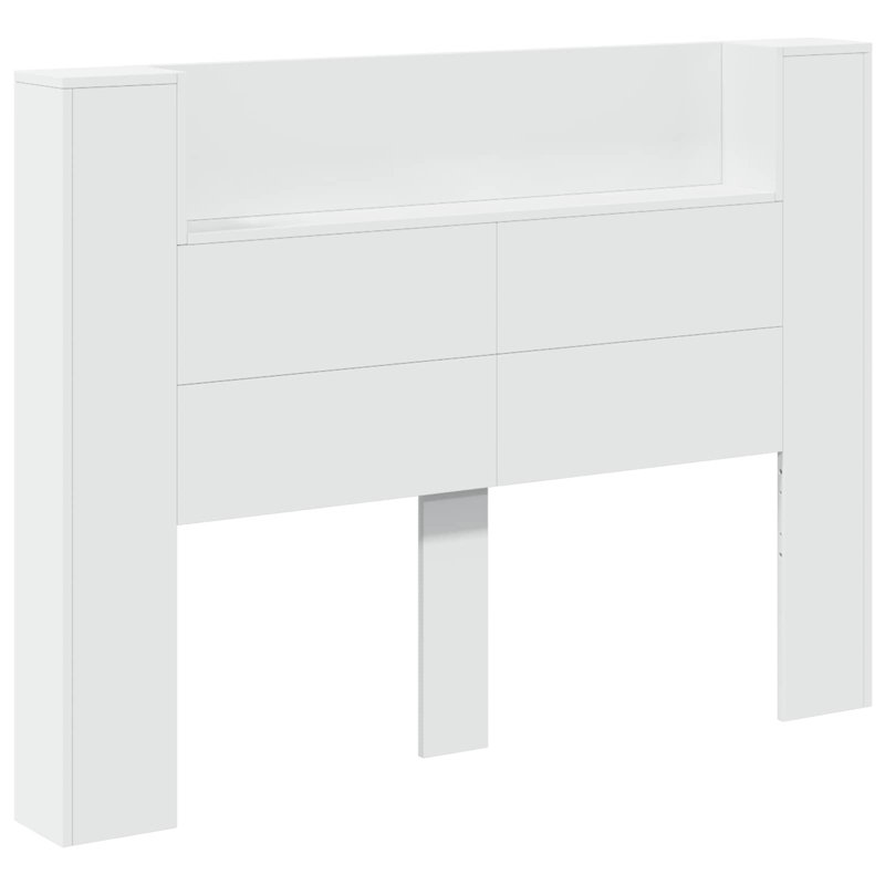 Headboard, European Double (140 x 200 cm), White