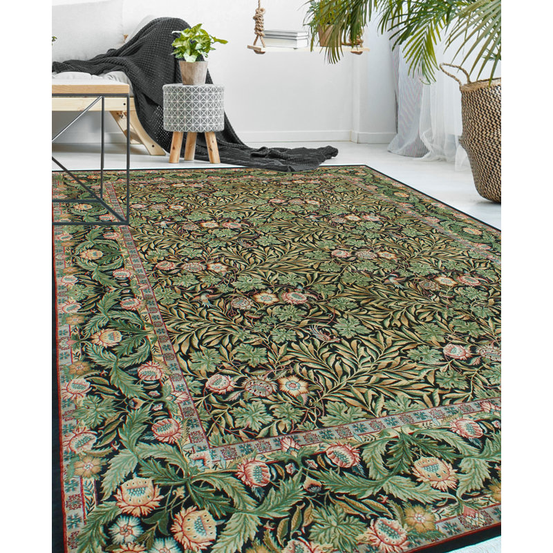 Tapis noir Pak-Persian Donna