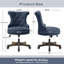 Chaise de bureau pivotante Asyra-374011752