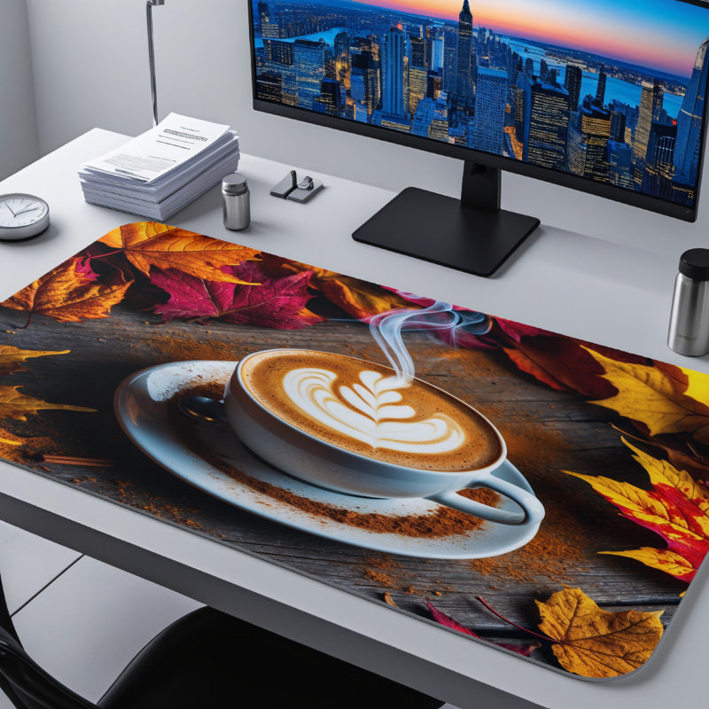 Polyester Desk Pad, 31.5x15.5