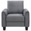 Fauteuil d'appoint rembourré Dixon