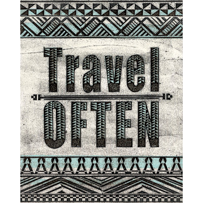 Travel Often - Print on Canvas