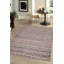 Tapis décoratif à motif de chevrons brun rétro-937796268