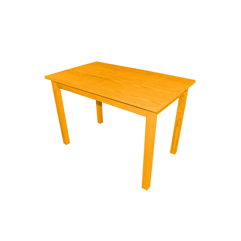Console en bois massif Seweta, Miel