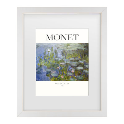 Œuvre encadrée «ologicella »par Claude Monet