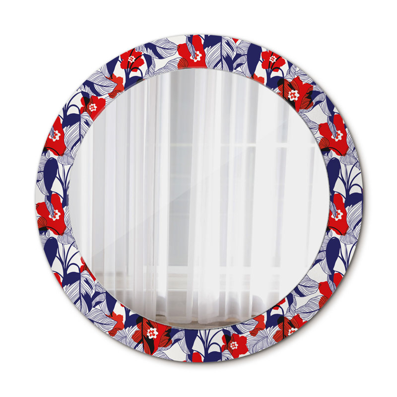 Huldar Glass Flat Wall Mirror