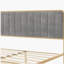 Structure de lit tapissier pour grand lit-150554248