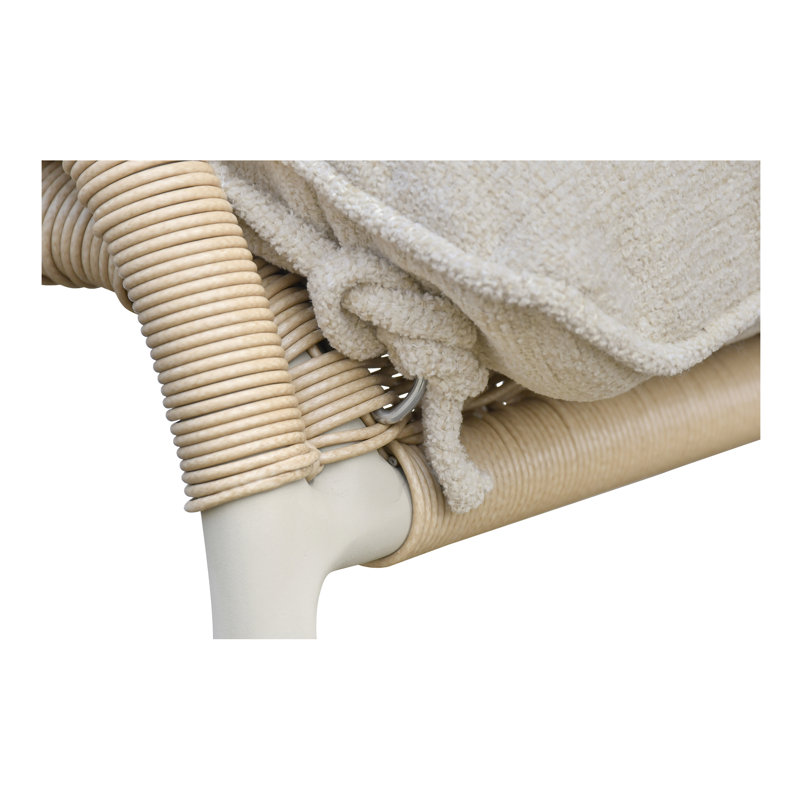 Lyra Outdoor Rocking Chair Beige