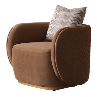 Fauteuil demi-tonneau Ariana