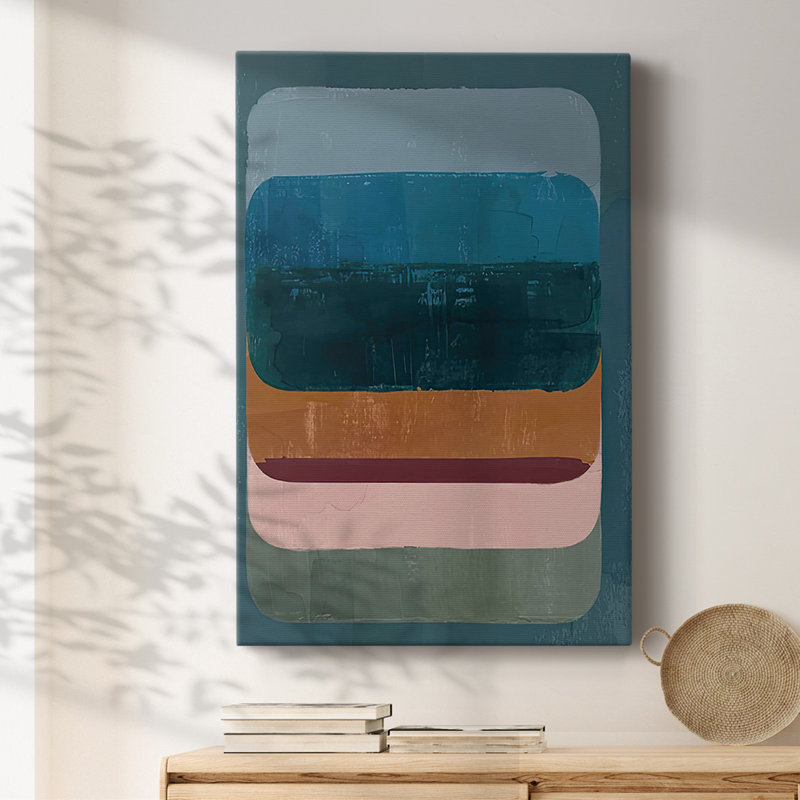 Palette Formation I On Canvas Print