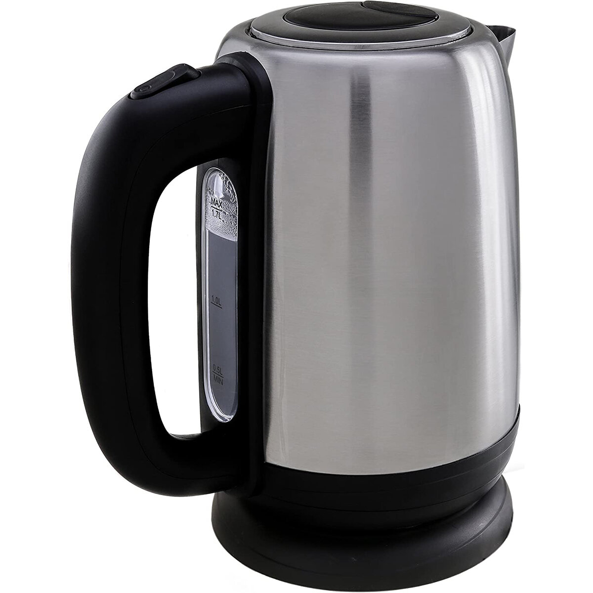 Ovente Electric Hot Water Kettle Boiler 1.7 Liter Stainless Steel