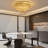23.6X11.8" Crystal Ceiling Light