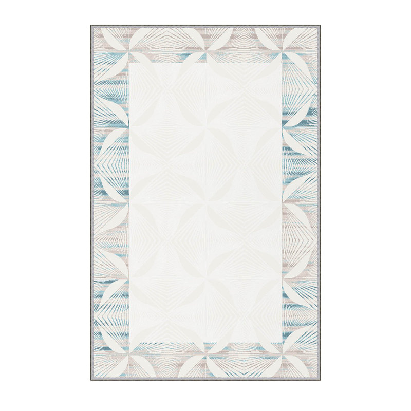 Antibacterial Hall Carpet, 3D Digital Printed, 3.3 x 4.9 ft | 100% Polyester, 0.3 in Pile Height, Non-Slip Underside, Machine Washable, Durable & Easy Care | Perfect for Living Room, Entryway & Home Décor
