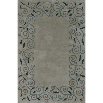 Tapis noir/gris Kaci