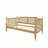 Wood Rattan Daybed
