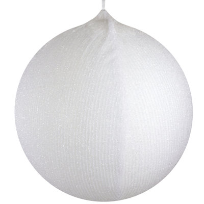 Décoration de Noël gonflable en forme de boule de Noël d'extérieur 23,5 po